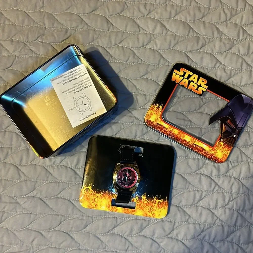 Star Wars Darth Vader Watch official fan club tin - Picture 2 of 10